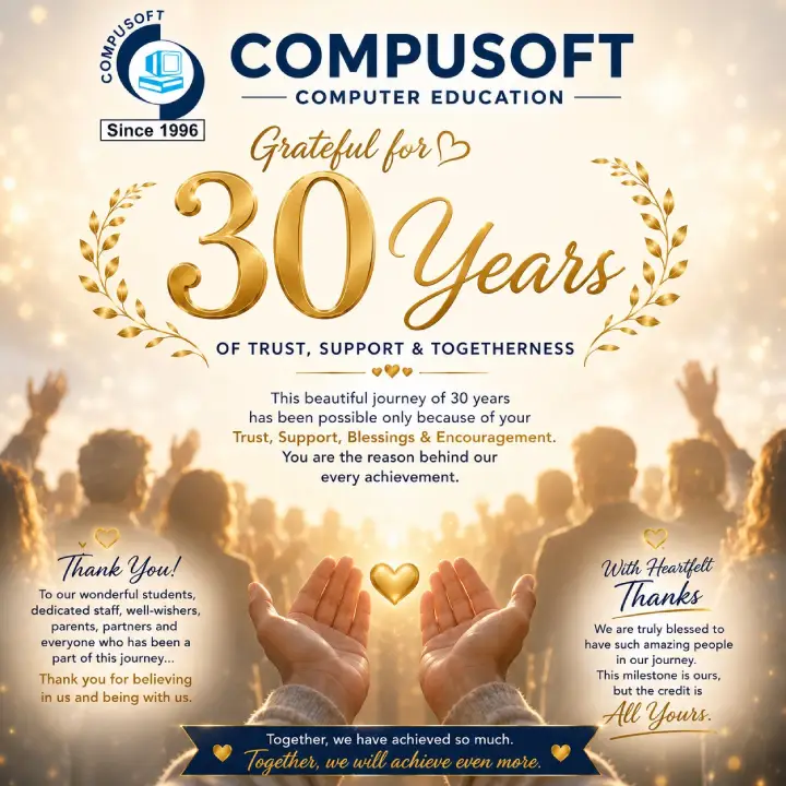 Compusoft 30 Years Celebration